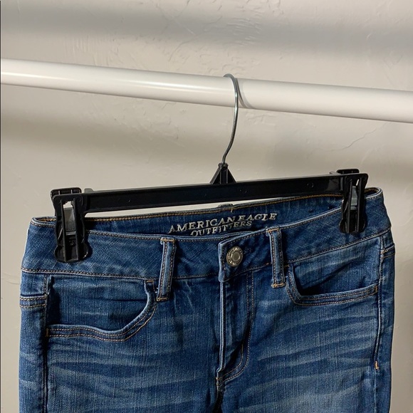 American Eagle super stretch jeggings, size: 4 - Picture 2 of 3